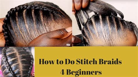 To get the gorgeous curls for this style, ask your hairstylist to feed crochet hair into the <b>braids</b>. . How to do stitch braids